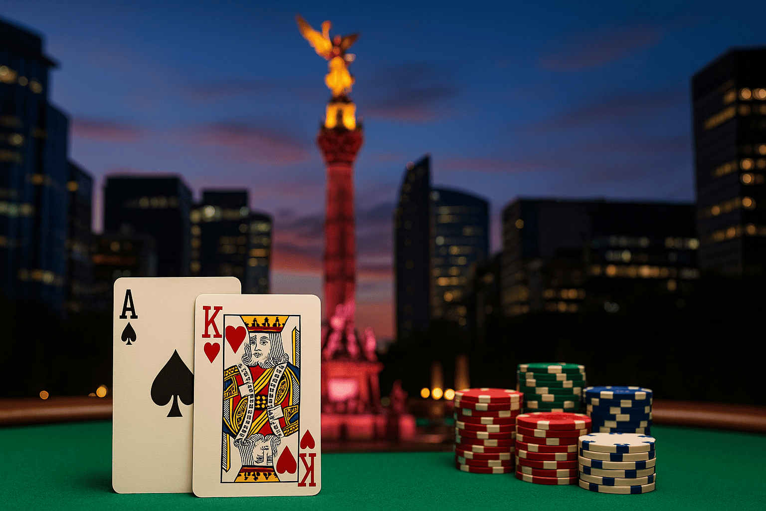 Casino in Mexico with blackjack tables