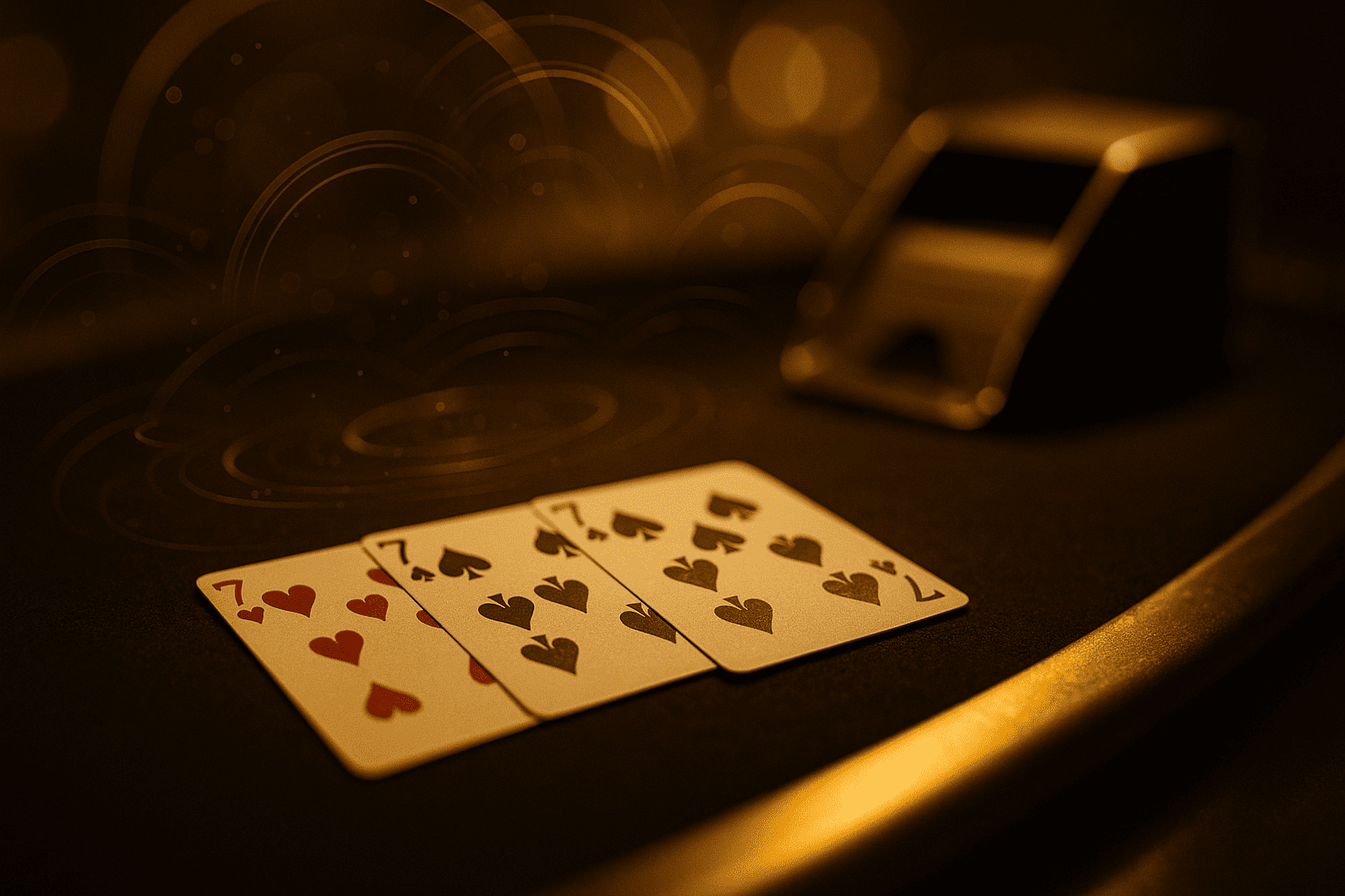 KO Count system applied at a blackjack table