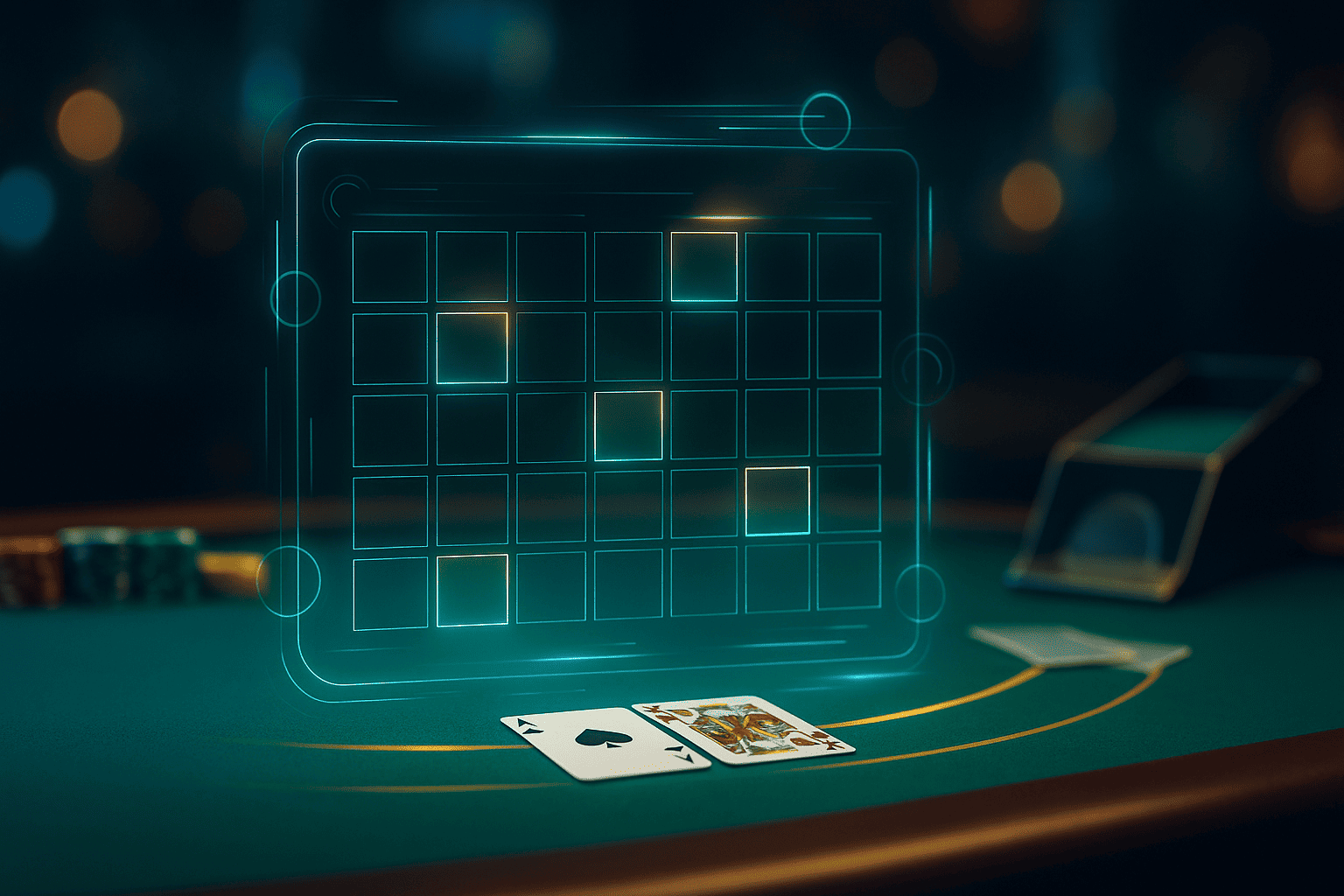 30-day blackjack training calendar