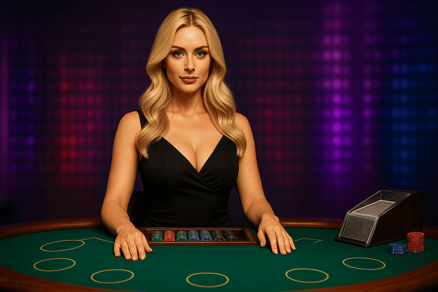 Blackjack counting system practice table